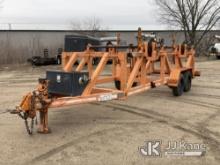 2008 Wagner Smith T-4RC-48x48-16 4-Position T/A Reel Trailer