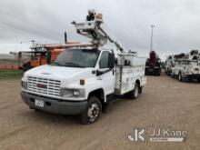 Altec AT235-P, Articulating & Telescopic Non-Insulated Bucket Truck mounted behind cab on 2005 GMC C