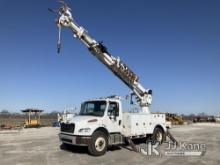 Altec DM47B-TR, Digger Derrick rear mounted on 2013 Freightliner M2 106 Utility Truck Runs, Moves & 