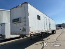 1996 Utility Trailer VS2D Office Trailer / Cargo Storage Combo A/C Unit On Front Office Portion. Sel