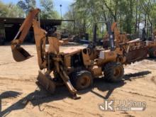 2001 Case 560 Rubber Tired Trencher Bad Engine, Not Running, Condition Unknown