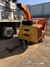 2016 Vermeer BC1000XL Chipper (12in Drum) Not Running, Condition Unknown, Hours Unknown, Trailer Hit