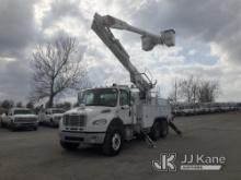 Altec AM55-E, Material Handling Bucket Truck rear mounted on 2013 Freightliner M2 106 T/A Utility Tr