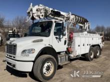 Altec DM45-BR, Digger Derrick rear mounted on 2013 Freightliner M2 106 T/A Utility Truck Runs & Move