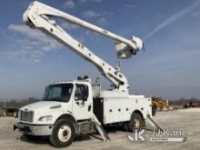 Altec AN55E-0C, Material Handling Bucket rear mounted on 2016 Freightliner M2106 Utility Truck Runs,