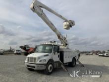 Altec AN55E-OC, Material Handling Bucket rear mounted on 2016 Freightliner M2106 Utility Truck Runs,