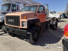 2000 GMC C7500 Cab & Chassis Runs) (Does Not Move, Clutch & Shifting Issues, Seat Damaged