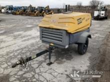 2010 Atlas Copco XAS 185 Air Compressor Runs