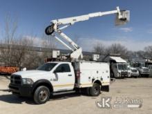 Altec AT37G, Bucket Truck mounted behind cab on 2013 RAM 5500 4x4 Utility Truck Run, Moves & Operate