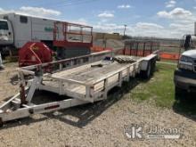 1993 J Rod T/A Tagalong Flatbed Trailer, City of Plano Owned