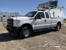 2015 Ford F250 4x4 Extended-Cab Service Truck Runs & Moves) (NOT Roadworthy (leaking oil), 2/3 Servi