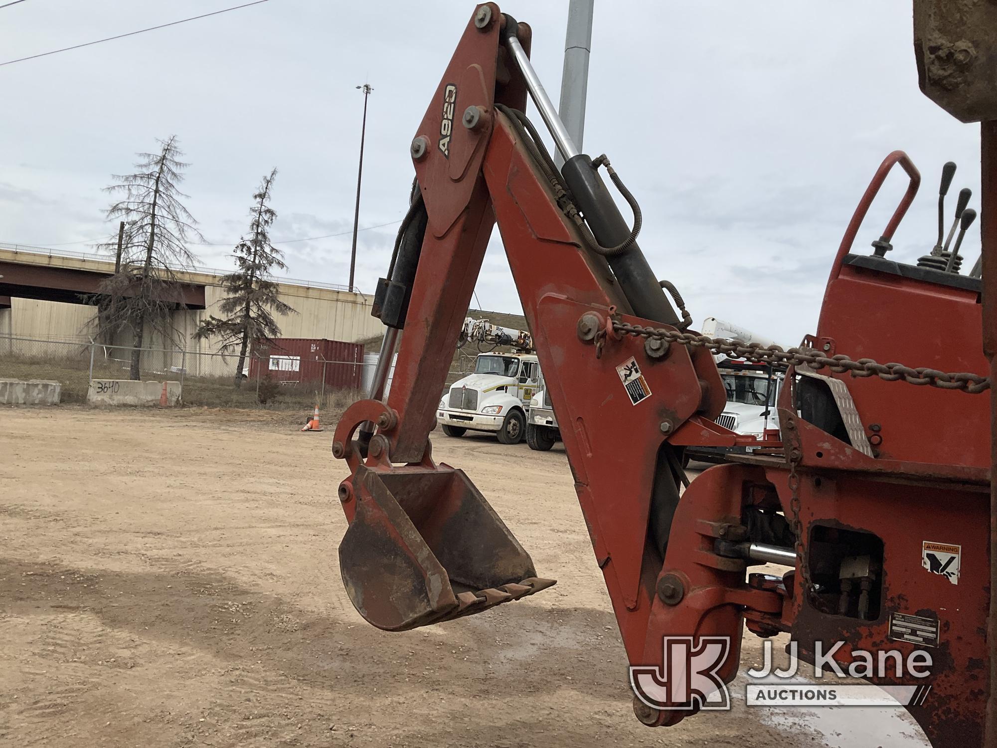 (Shakopee, MN) 2007 Ditch Witch RT95 Rubber Tired Trencher Runs & Operates