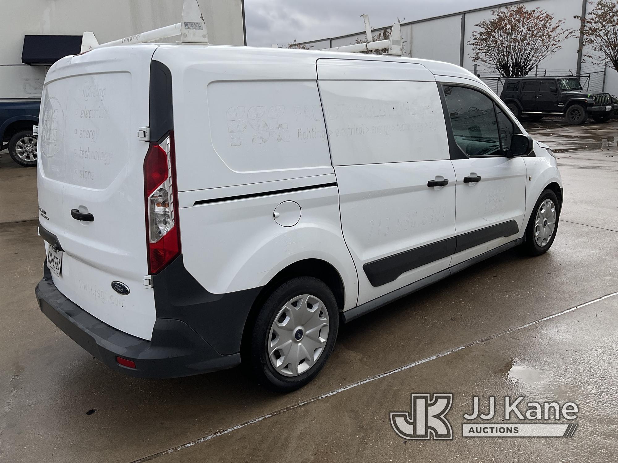 (Houston, TX) 2017 Ford Transit Connect Cargo Van Runs & Moves