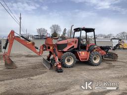 (South Beloit, IL) 2015 Ditch Witch RT100 Rubber Tired Trencher Runs, Moves, Operates