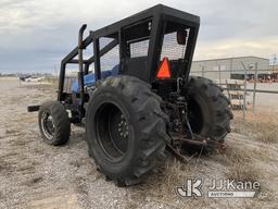 (Oklahoma City, OK) 2005 New Holland TB120 Utility Tractor Runs & Moves) (Jump To Start) (Per Seller