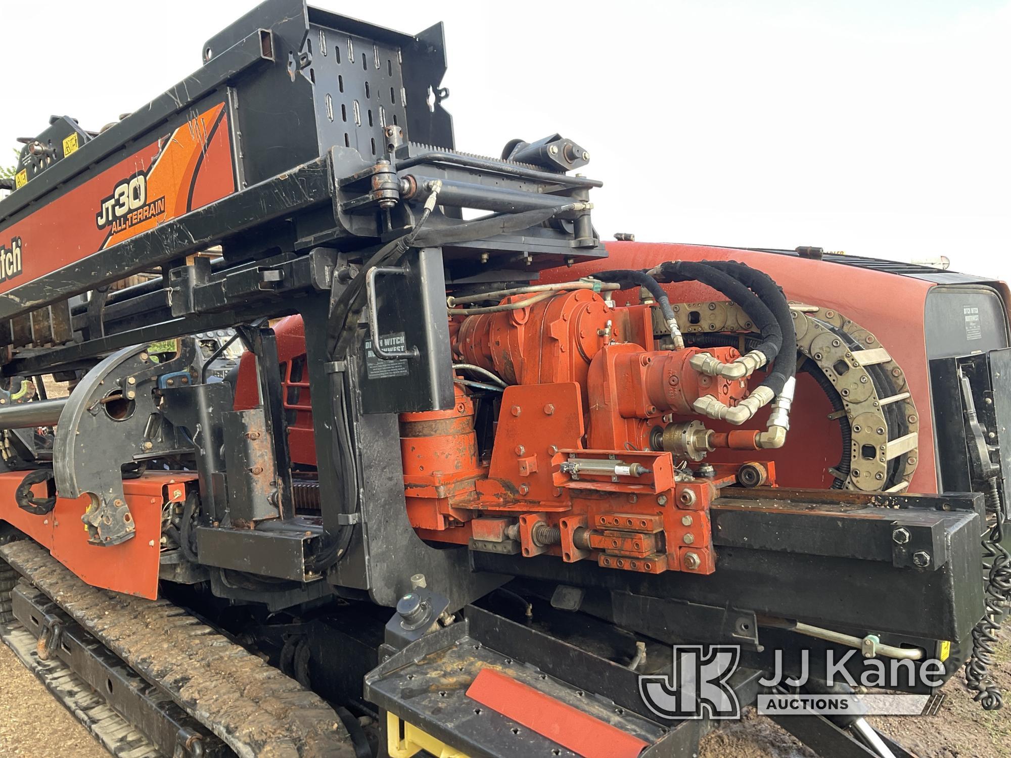 (San Antonio, TX) 2014 Ditch Witch JT30 All Terrain Directional Boring Machine Runs, Moves and Opera