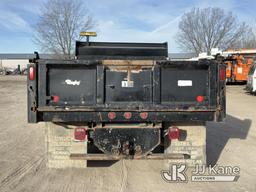 (Des Moines, IA) 2015 Ford F550 Dump Truck Runs, Moves & Dump Bed Operates