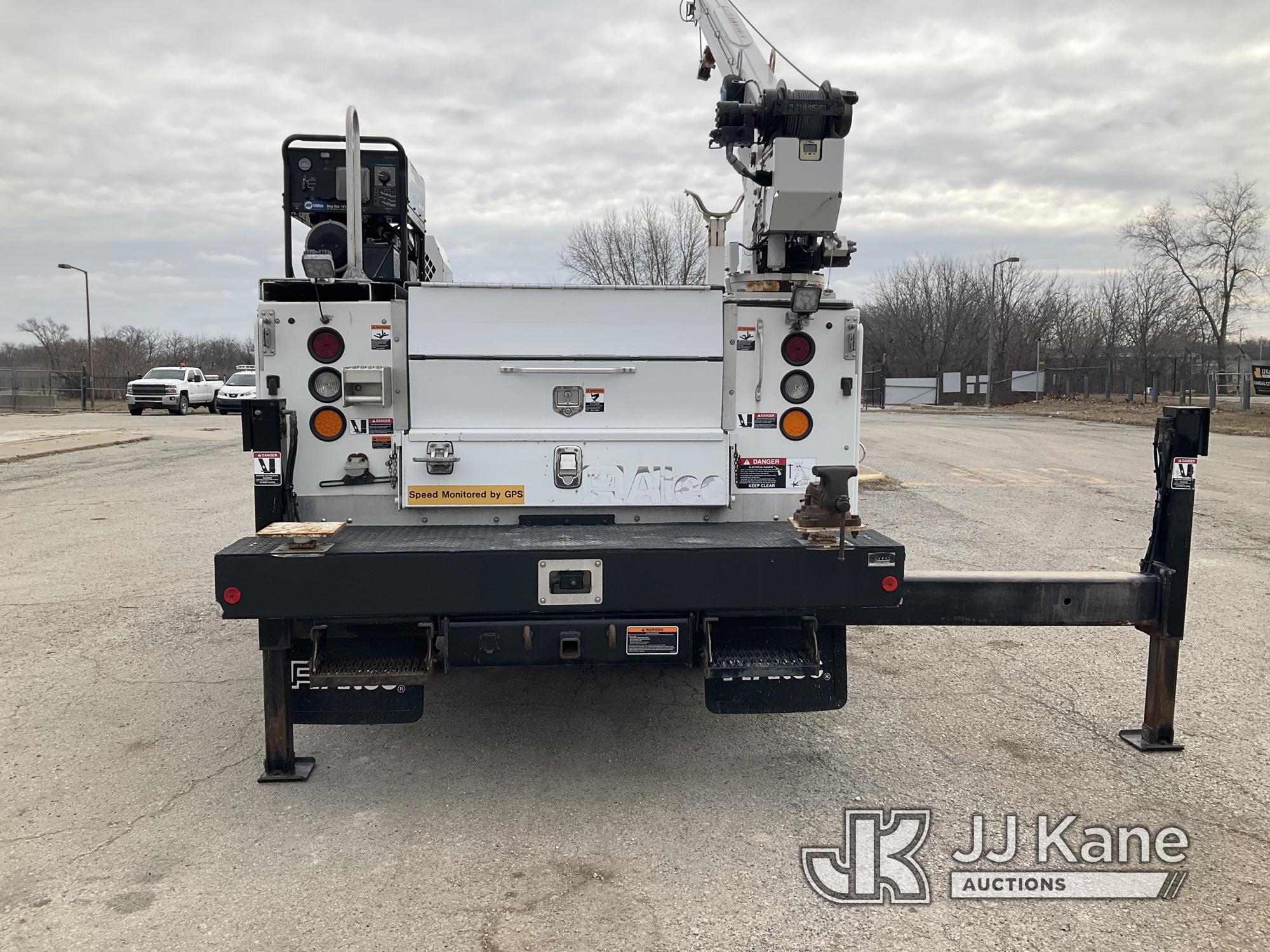 (Kansas City, MO) 2018 Ford F550 4x4 Extended-Cab Mechanics Service Truck Runs, Moves, & Operates