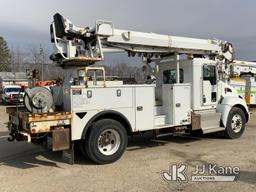 (South Beloit, IL) Altec DC47-TR, Digger Derrick rear mounted on 2017 Kenworth T370 Utility Truck Ru