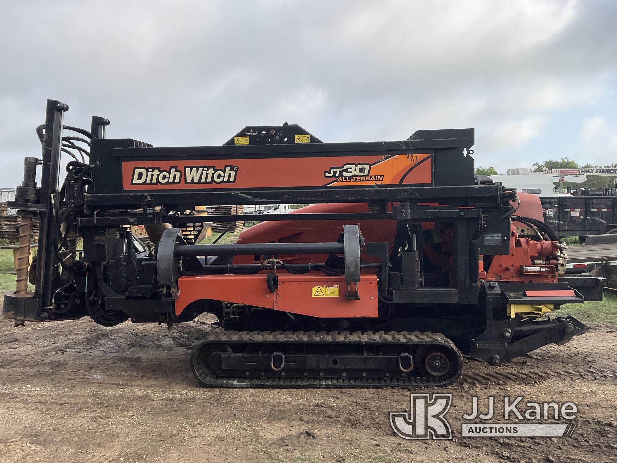 (San Antonio, TX) 2014 Ditch Witch JT30 All Terrain Directional Boring Machine Runs, Moves and Opera