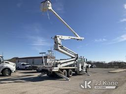 (Kansas City, MO) Altec AM900-E100, Double-Elevator Bucket Truck rear mounted on 2014 Freightliner M