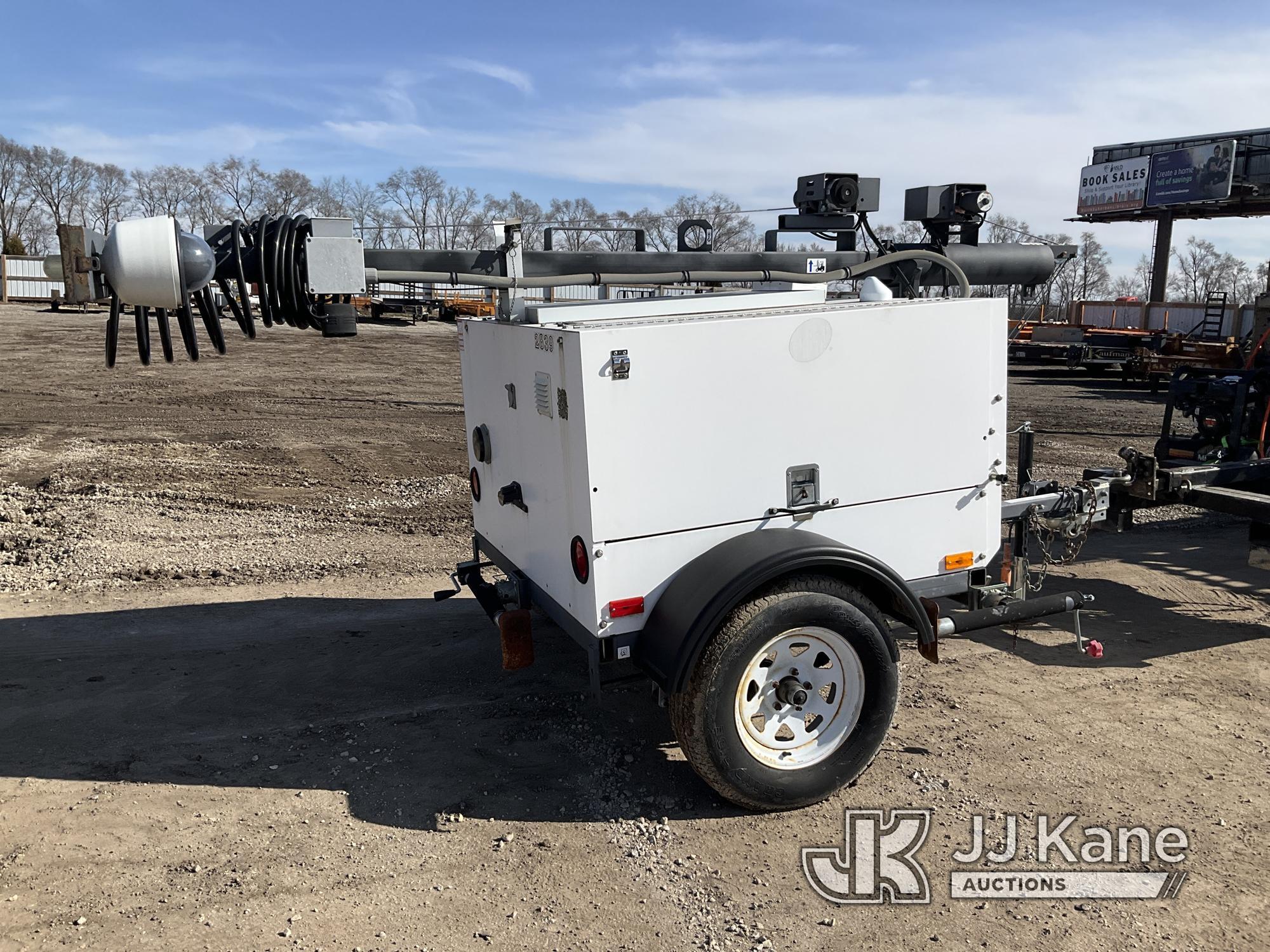 (South Beloit, IL) 2012 Mobile Technologies PSTR3124WB Portable Light Tower No Title) (Seller States