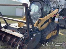 (Neenah, WI) 2017 Caterpillar 299D2XHP Skid Steer Loader Not Running, No Keys, Condition Unknown, Un