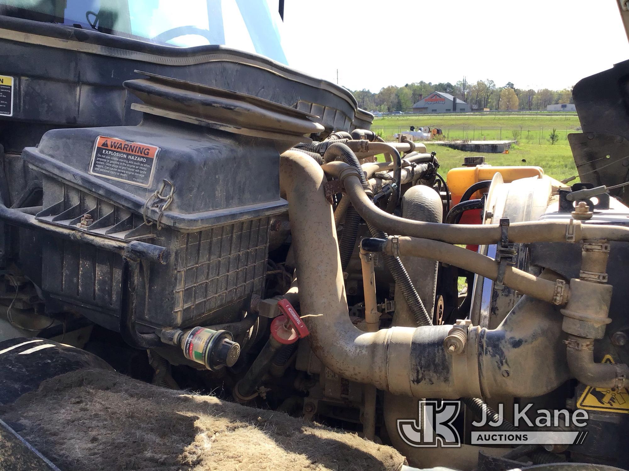 (Byram, MS) Altec DC47-TR, Digger Derrick rear mounted on 2013 International 4300 DuraStar Utility T