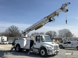 (Hawk Point, MO) Altec DM47B-T, Digger Derrick rear mounted on 2016 Freightliner M2106 Utility Truck