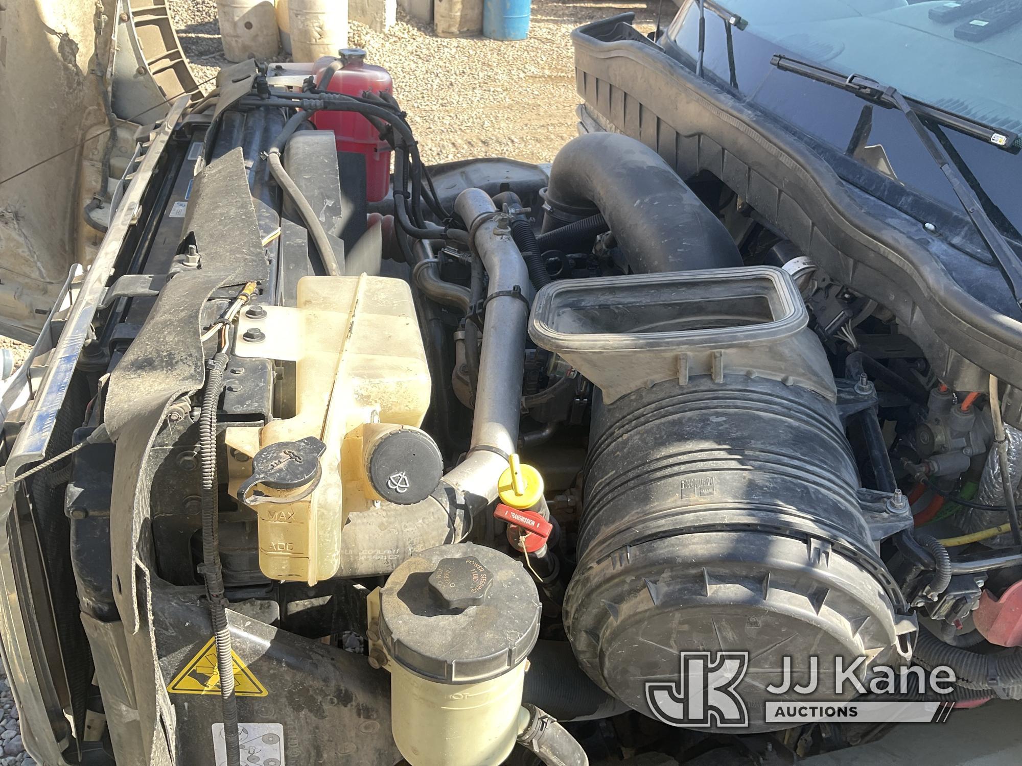 (Spencer, IA) Altec AM55E, Over-Center Material Handling Bucket rear mounted on 2010 International 7