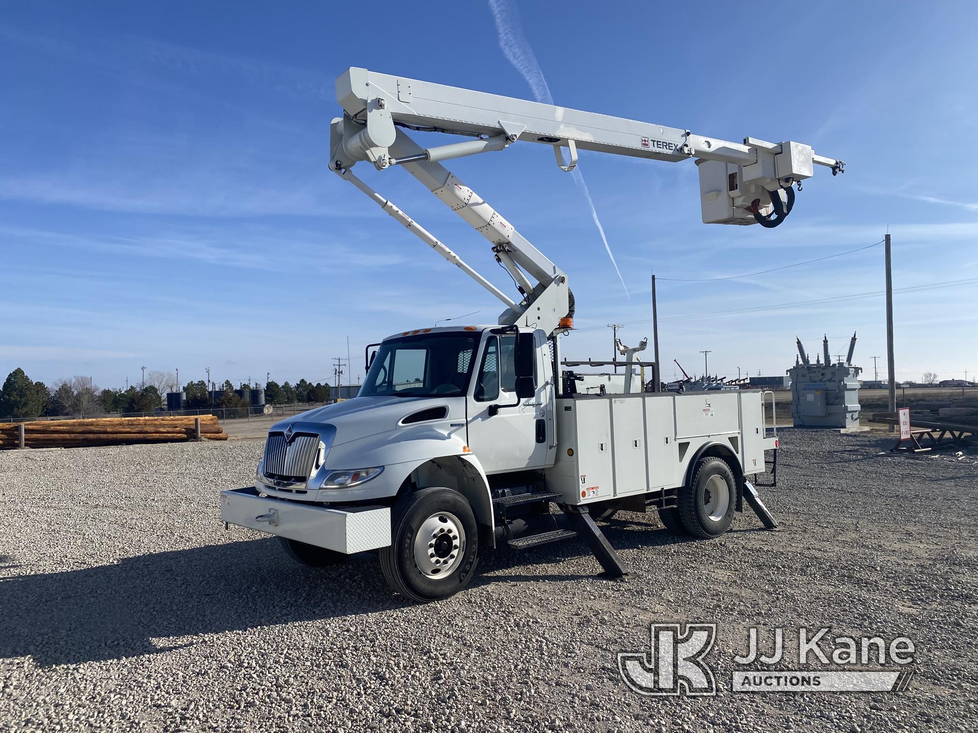 (Wakeeney, KS) Terex/Telelect Hi-Ranger TL50, Articulating & Telescopic Material Handling Bucket Tru