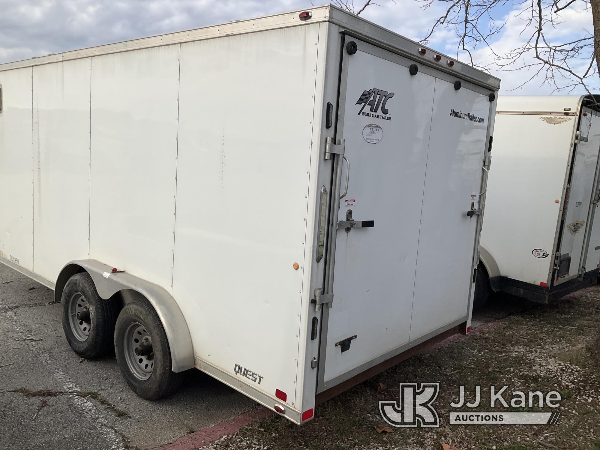 (Kansas City, MO) 2014 Aluminum Trailer Co. QSTB7516 Enclosed Cargo Trailer