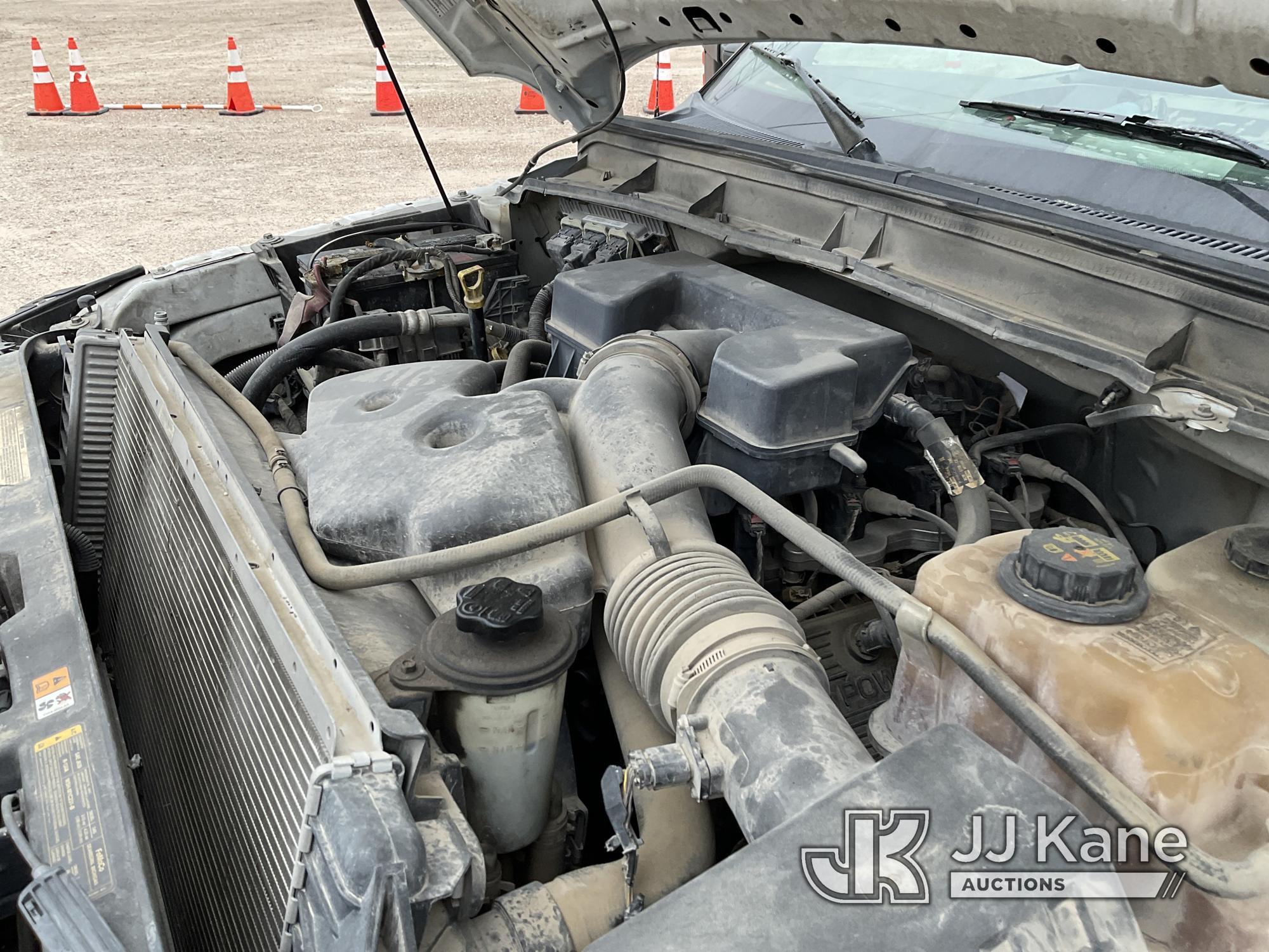 (Cypress, TX) 2013 Ford F350 Crew-Cab Service Truck Runs & Moves) (Airbag Light On, Minor Body Damag