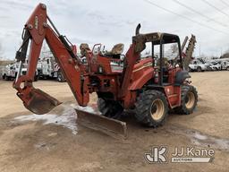 (Shakopee, MN) 2007 Ditch Witch RT95 Rubber Tired Trencher Runs & Operates