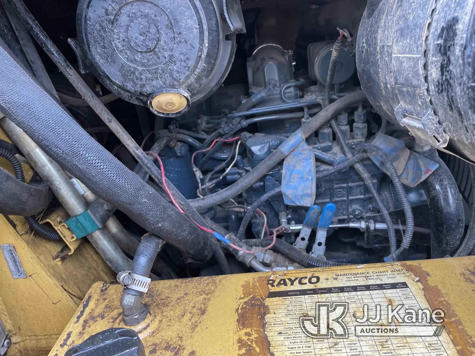 (Oklahoma City, OK) 2017 Rayco C100 Skid Steer Loader, Item 1412155 is attached. PLEASE SALE TOGETHE