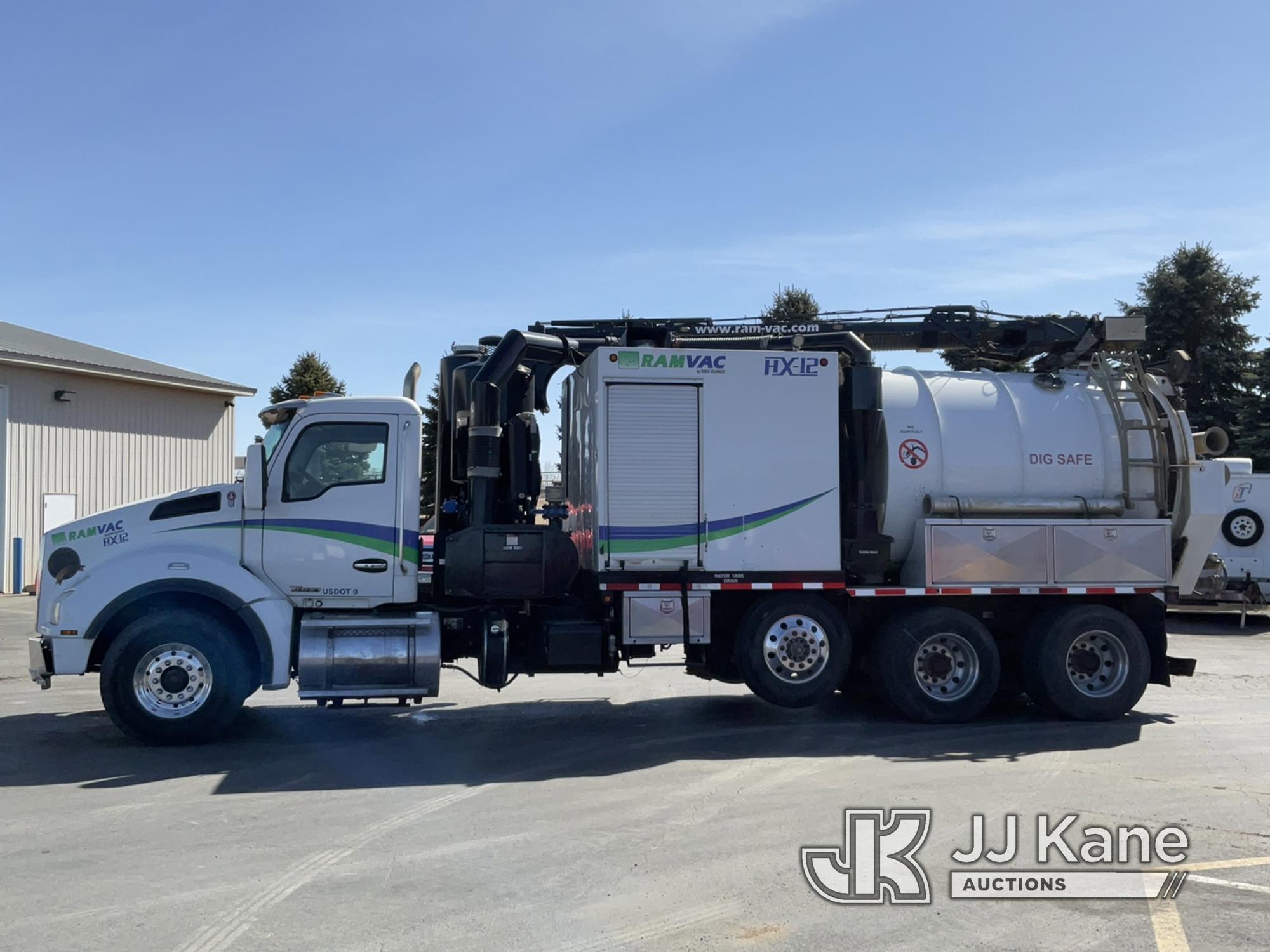 (Maple Lake, MN) RamVac HX-12, Vacuum Excavation System mounted on 2016 Kenworth T880 Vacuum Excavat