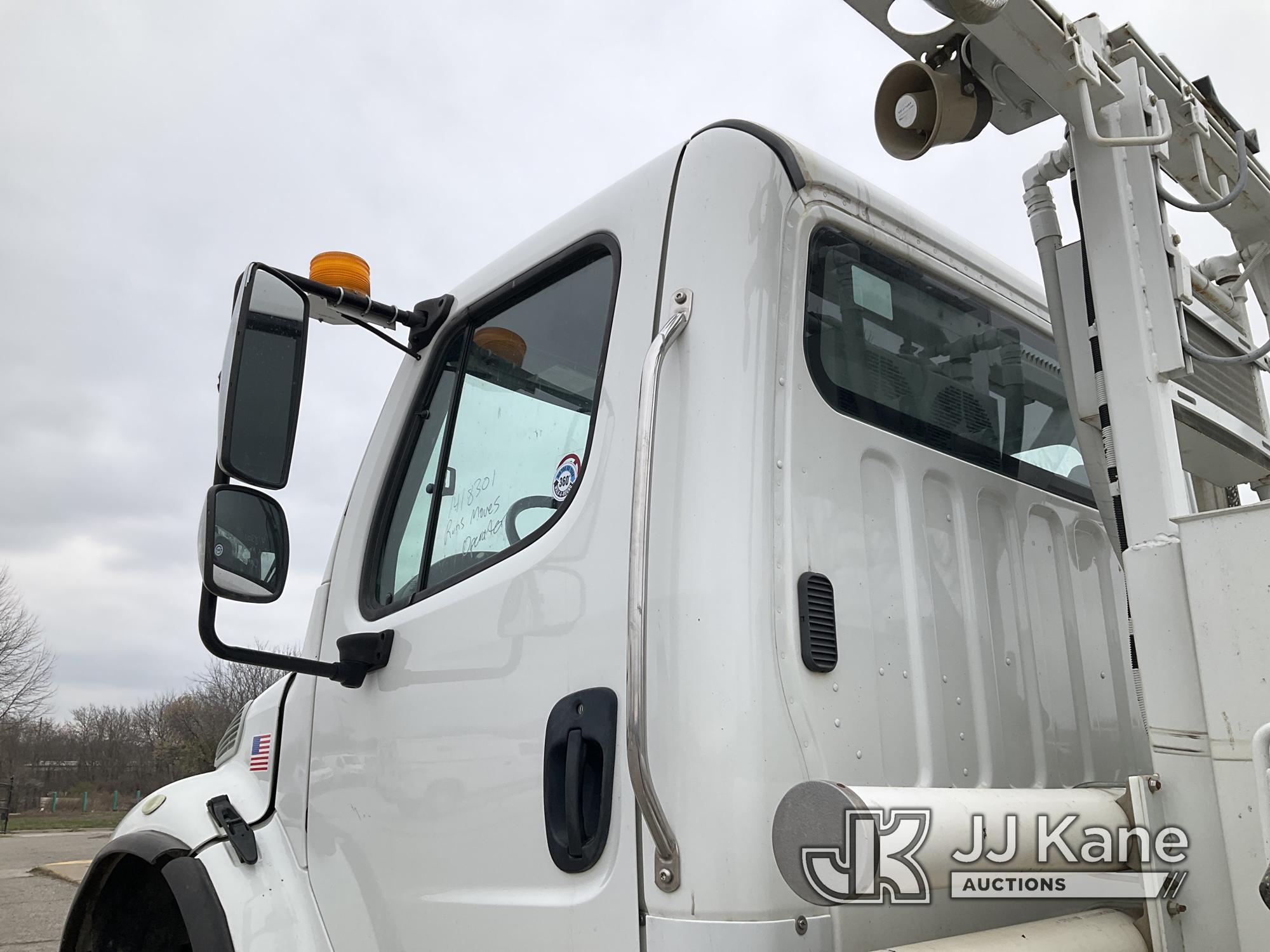 (Kansas City, MO) Altec D4065A-TR, Digger Derrick rear mounted on 2012 Freightliner M2-106 6X6 T/A F