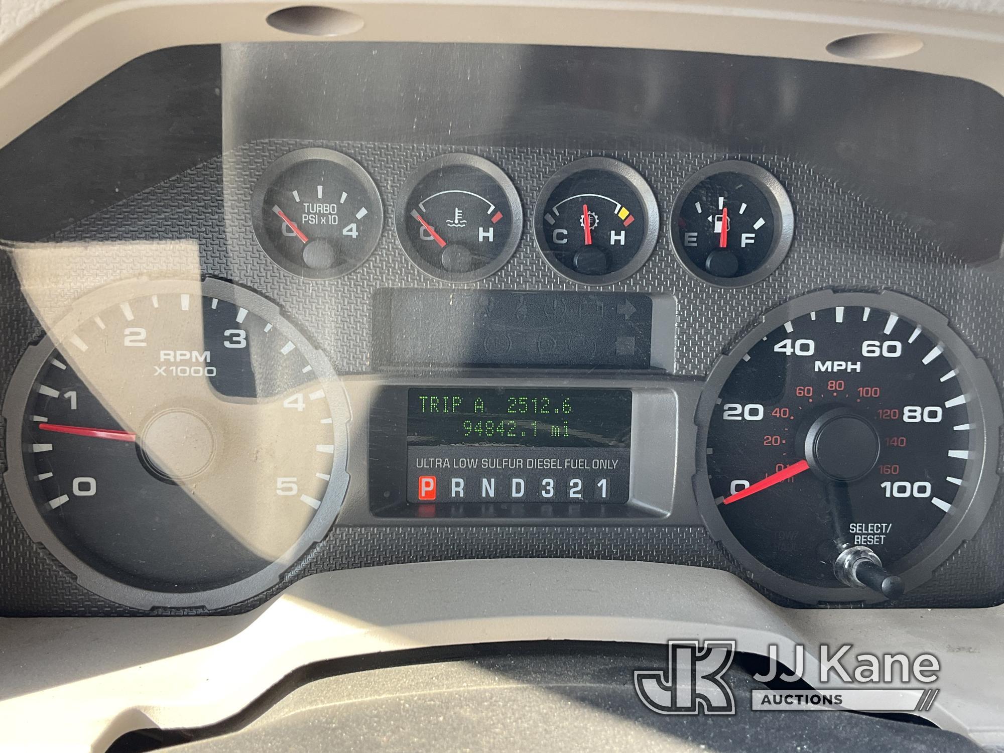 (South Beloit, IL) 2009 Ford F550 High Top Service Truck Runs & Moves