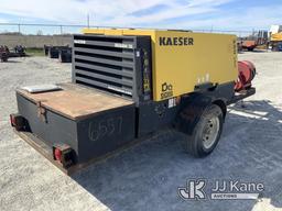 (Hawk Point, MO) 2006 Kubota M70 Portable Air Compressor No Title) (Runs, Builds Air.