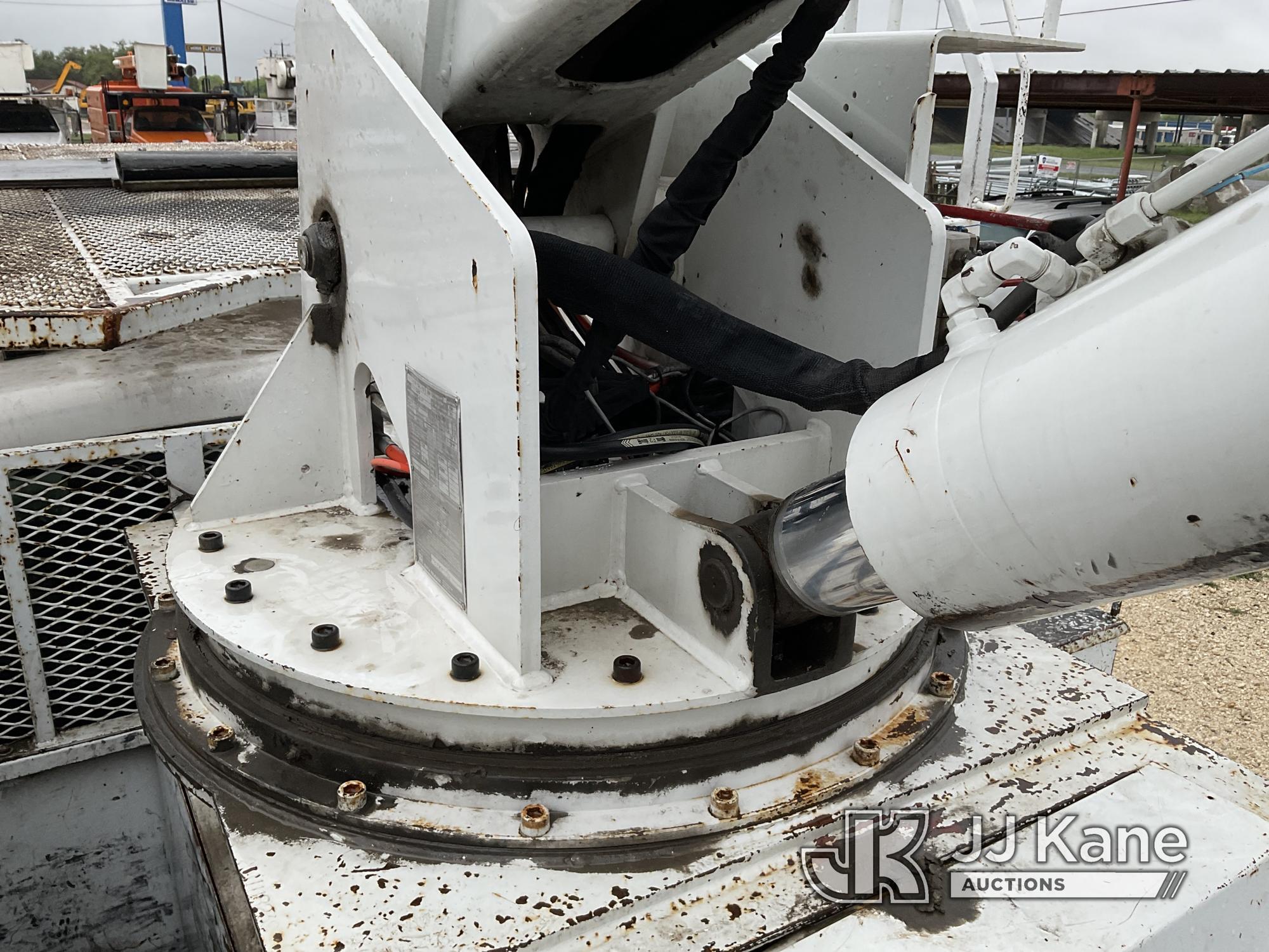 (San Antonio, TX) Terex/Telelect HiRanger 5FC-55, Bucket Truck mounted behind cab on 2002 Ford F750