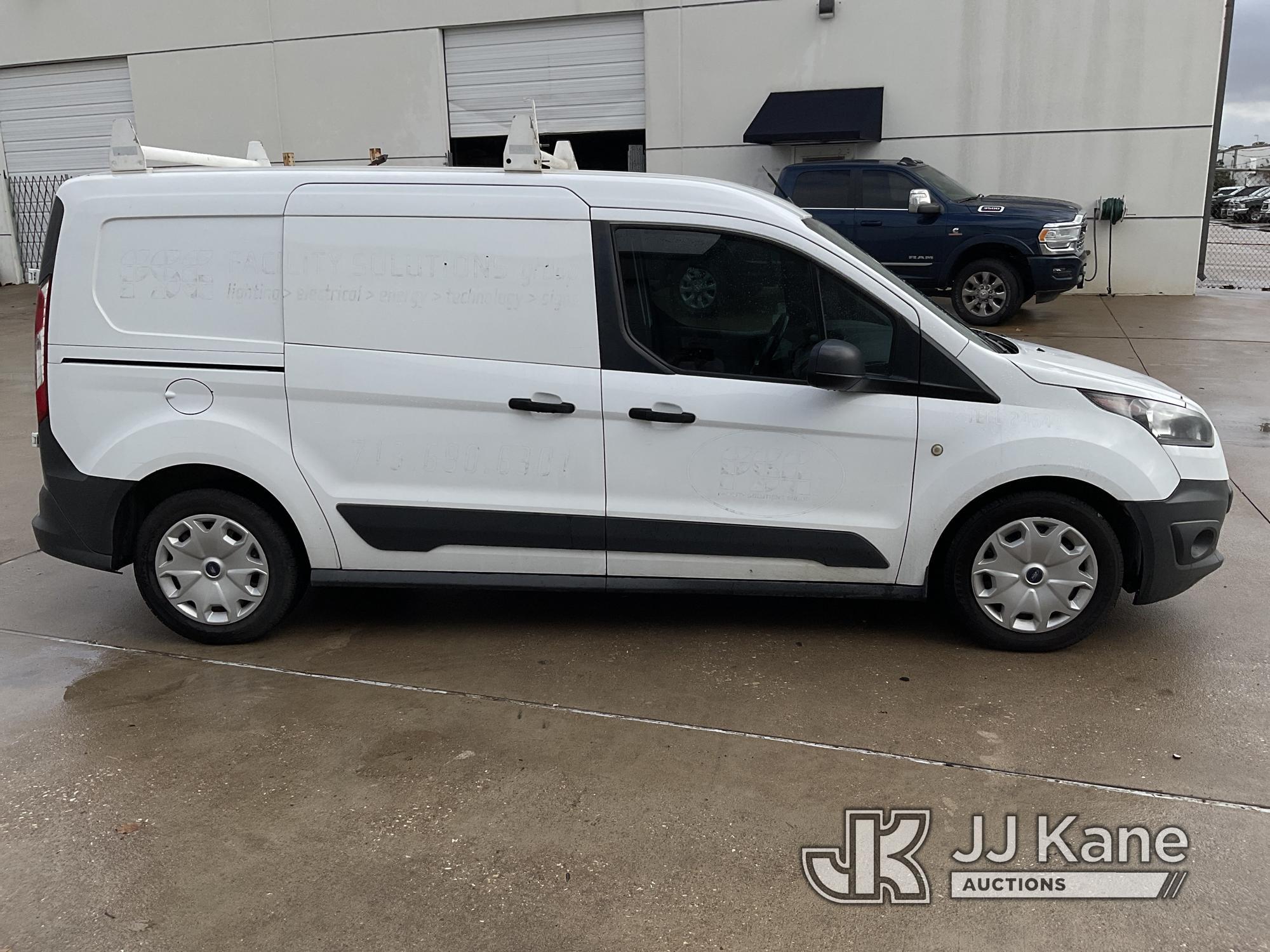 (Houston, TX) 2017 Ford Transit Connect Cargo Van Runs & Moves