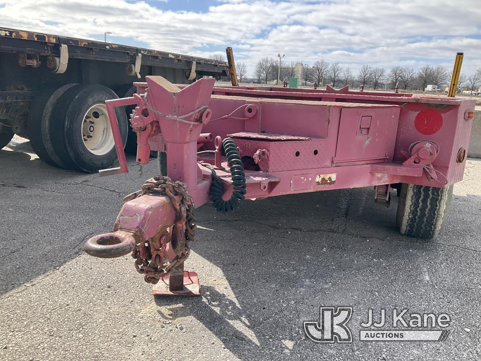 (Kansas City, MO) Unknown T/A Material/Pole Trailer No Title, No VIN, Scrap Trailer