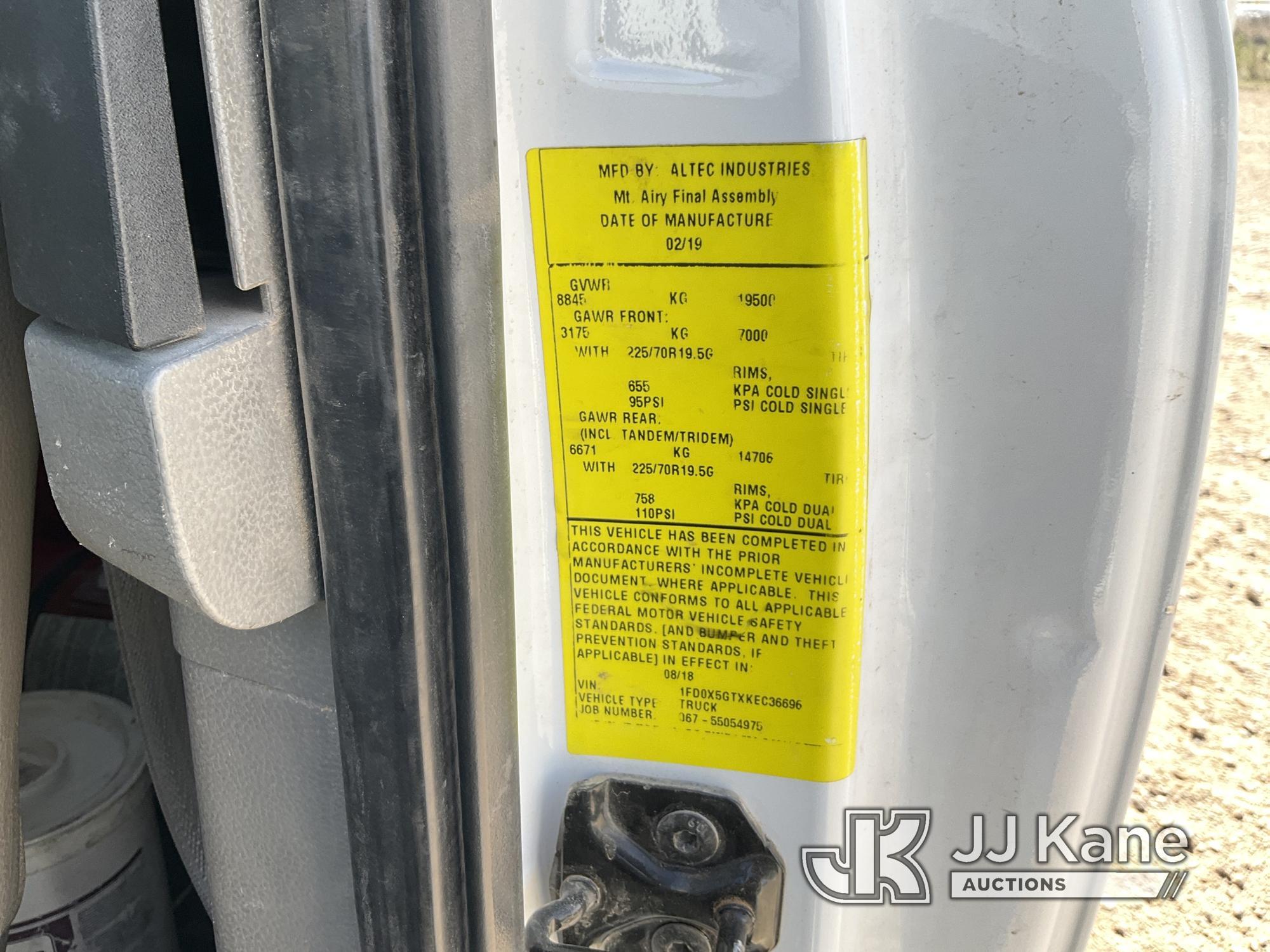 (Odessa, TX) 2019 Ford F550 Extended-Cab Mechanics Service Truck Runs & Moves) (Jump to Start, PTO E