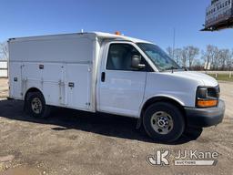 (South Beloit, IL) 2015 GMC Savana G3500 Enclosed Service Van Runs & Moves) (Check Engine Light On