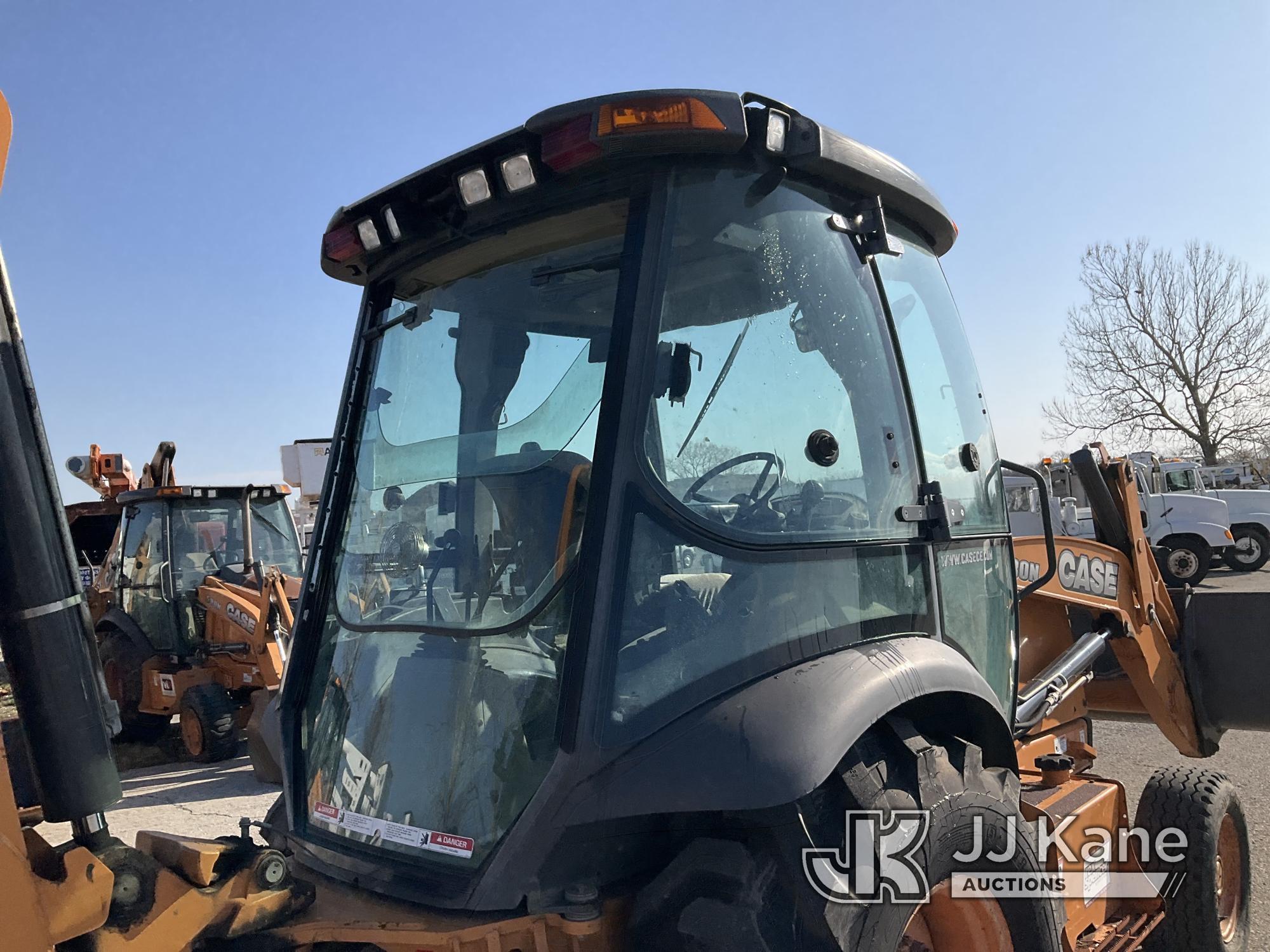 (Kansas City, MO) 2014 Case 580N Tractor Loader Extendahoe Runs & Operates