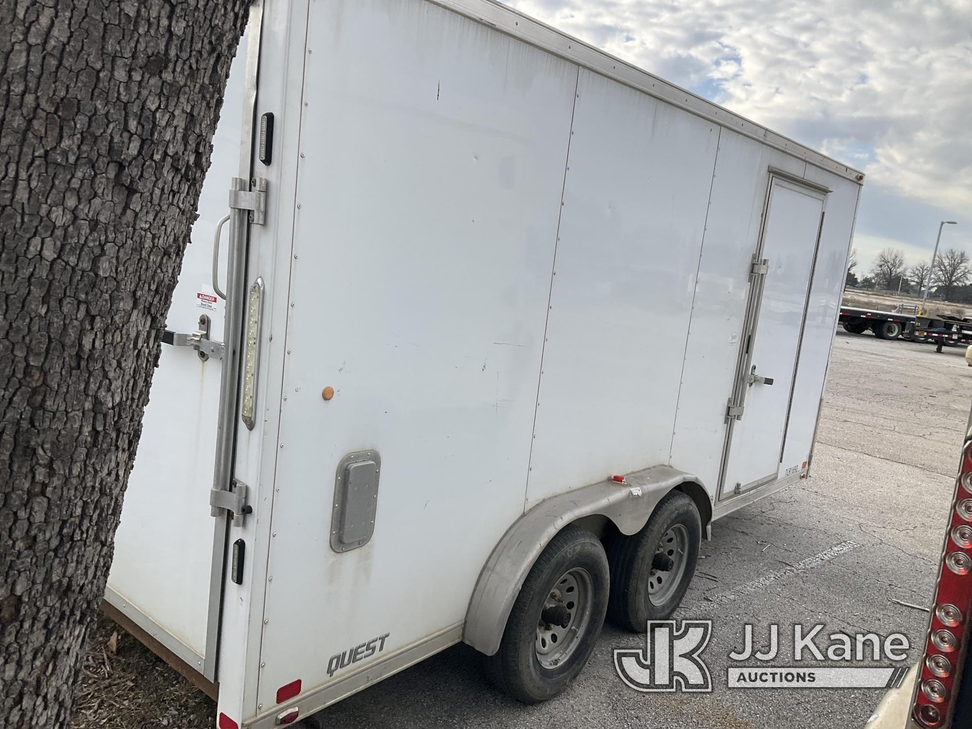 (Kansas City, MO) 2014 Aluminum Trailer Co. QSTB7516 Enclosed Cargo Trailer