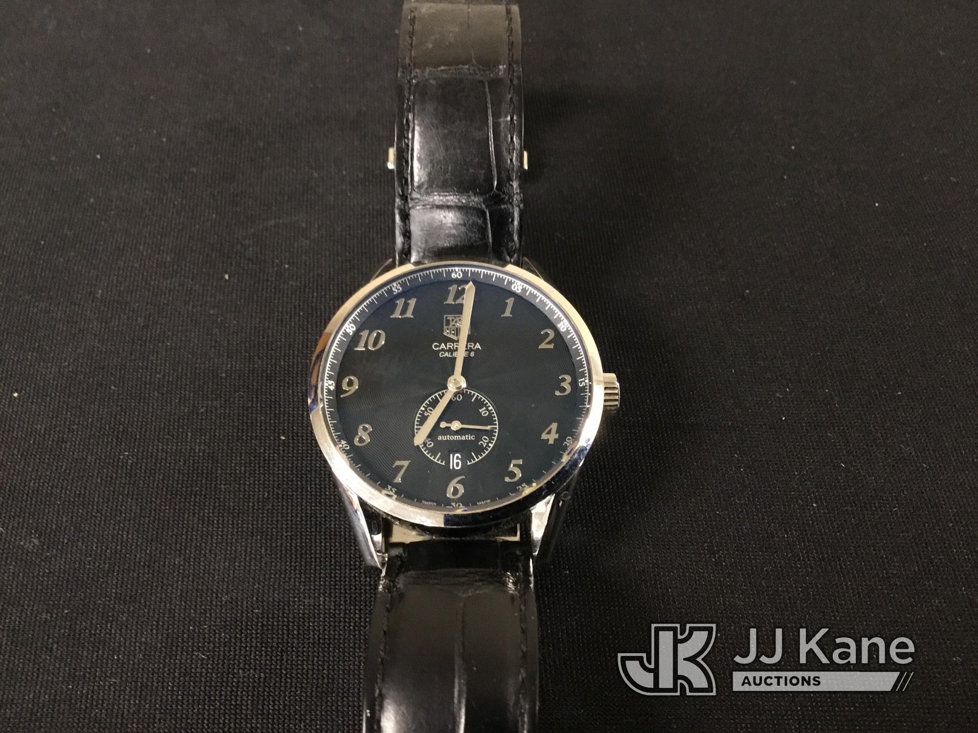 (Jurupa Valley, CA) Tag Hauer watch (Used) NOTE: This unit is being sold AS IS/WHERE IS via Timed Au