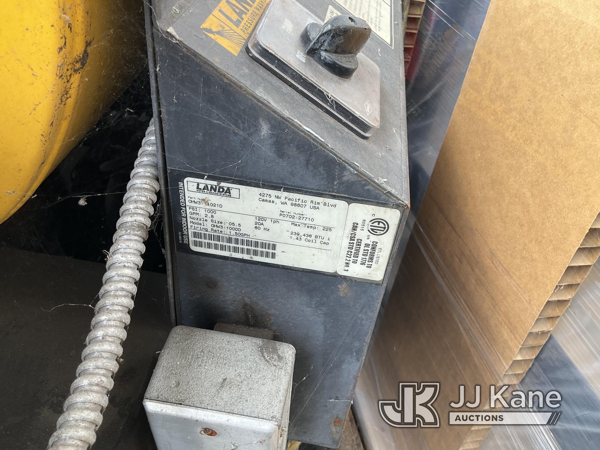 (Jurupa Valley, CA) Landa Pressure Washer Used