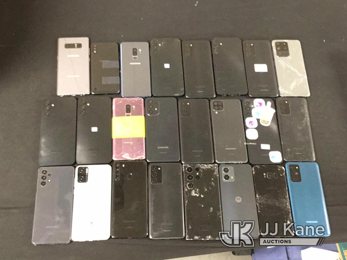 (Jurupa Valley, CA) 24 Samsung Cell Phones Used