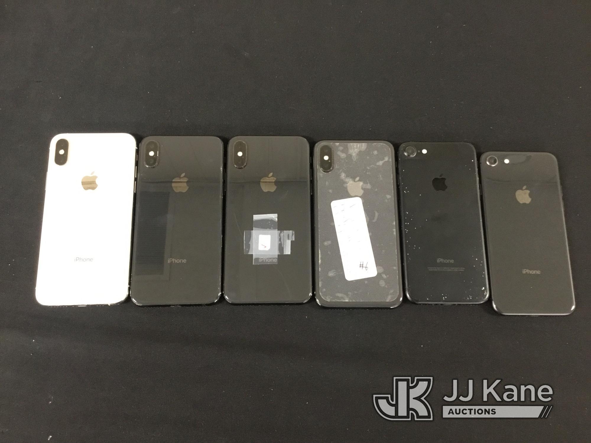 (Jurupa Valley, CA) 24 IPhones | possibly locked | some have damage | activation availability unknow